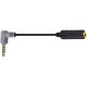 Comica Audio CVM-SPX 3.5mm TRS Female to 3.5mm TRRS Male Cable Adapter for Smartphones